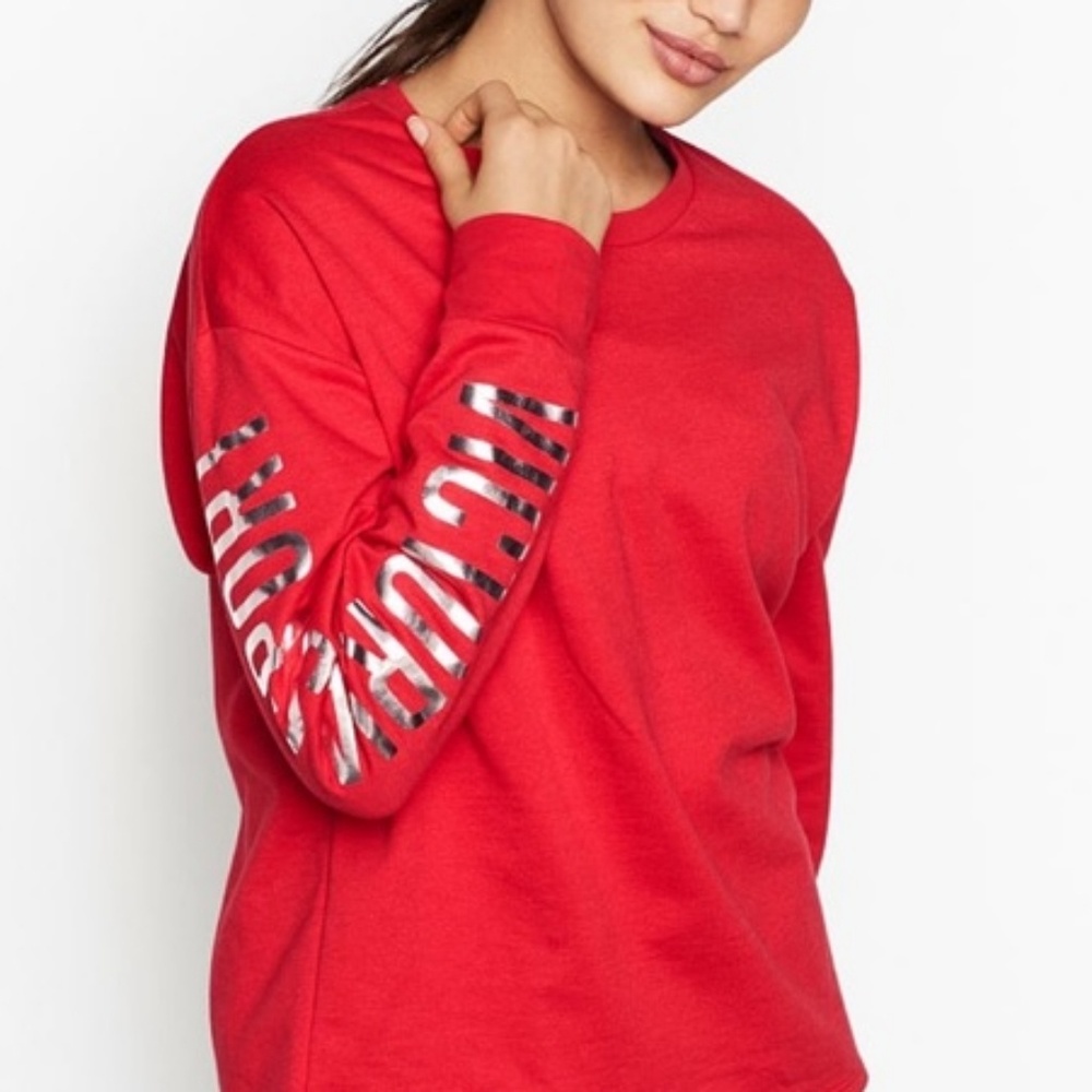 NWT Red Victoria Secret Sport Fleece